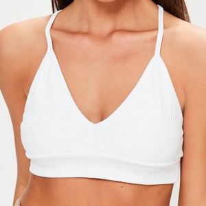 💘BRAND NEW💘 MISSGUIDED RIBBED BRALETTE